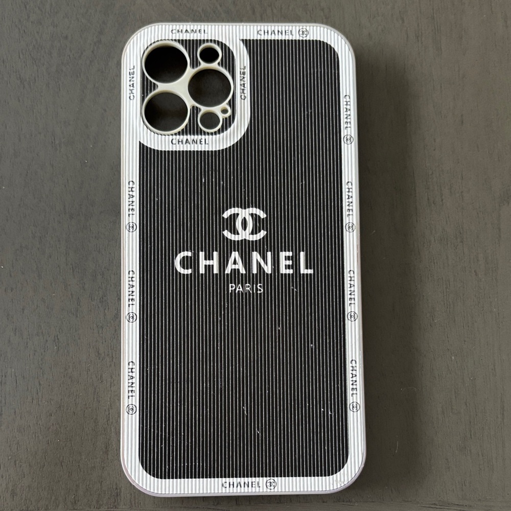 CHANEL Monochrome Designer Phone Case